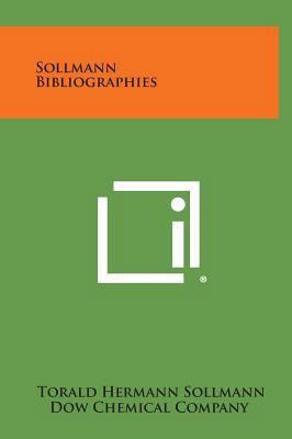 Sollmann Bibliographies 1258571633 Book Cover