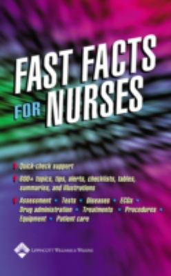 Fast Facts for Nurses 1582552886 Book Cover
