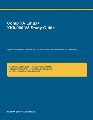 CompTIA Linux+ XK0-006 V8 Study Guide: Source-b... B0HK2M1BXL Book Cover