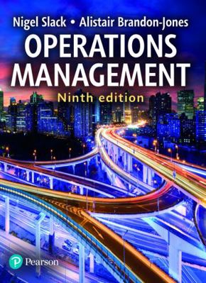 Operations Management Book Cover