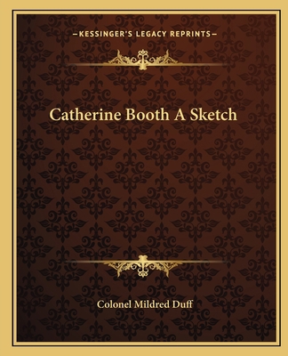Catherine Booth A Sketch 1162657332 Book Cover