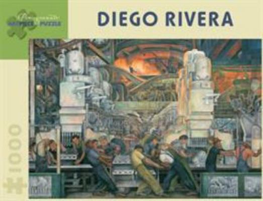 Diego Rivera: Detroit Industry 1,000-Piece Jigs... 0764942174 Book Cover