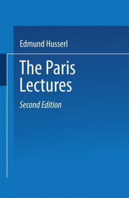 The Paris Lectures [German] 9401757151 Book Cover
