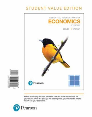 Essential Foundations of Economics 013451565X Book Cover