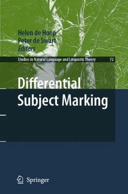 Differential Subject Marking 1402064985 Book Cover