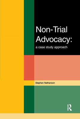 Non-Trial Advocacy 1859416128 Book Cover