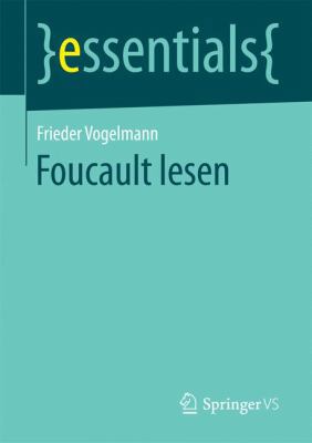 Foucault Lesen [German] 365815473X Book Cover