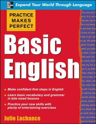 Practice Makes Perfect: Basic English 007159762X Book Cover