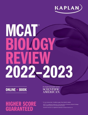 MCAT Biology Review 2022-2023: Online + Book 1506276709 Book Cover