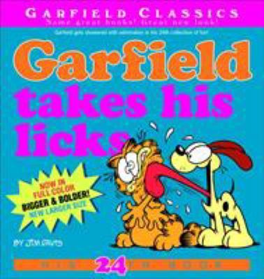 Garfield Takes His Licks: His 24th Book 0345525876 Book Cover