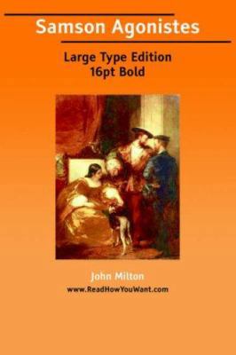 Samson Agonistes 1425000045 Book Cover