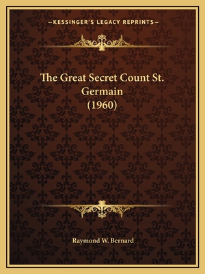 The Great Secret Count St. Germain (1960) 1169829619 Book Cover