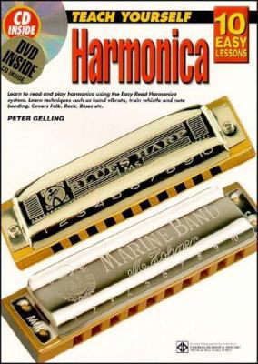10 Easy Lessons Harmonica 1864691107 Book Cover