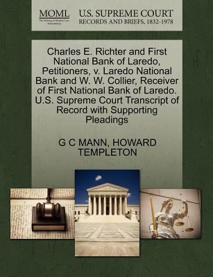 Charles E. Richter and First National Bank of L... 1270235230 Book Cover