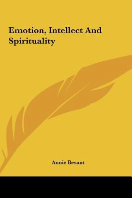Emotion, Intellect and Spirituality 1161575375 Book Cover