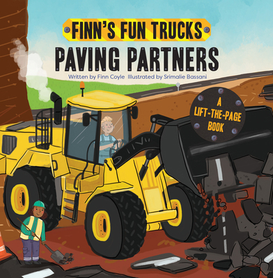 Paving Partners: A Lift-The-Page Truck Book 1486722741 Book Cover