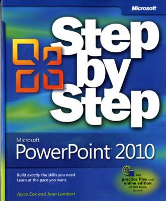 Microsoft PowerPoint 2010 Step by Step (Step by... 073562691X Book Cover