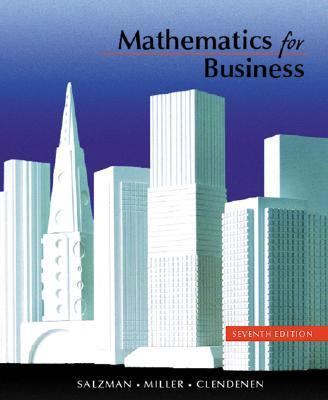 Mathematics for Business (7th Edition) 032106920X Book Cover