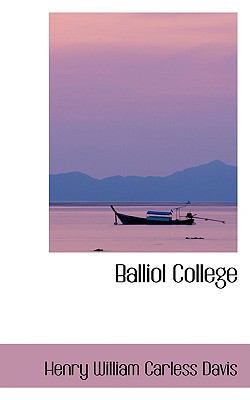 Balliol College 0559925867 Book Cover