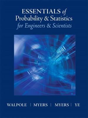 Essentials of Probabilty & Statistics for Engin... 0321783735 Book Cover