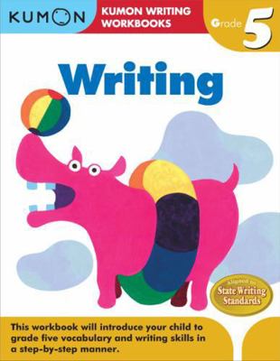 Kumon Grade 5 Writing 1935800612 Book Cover