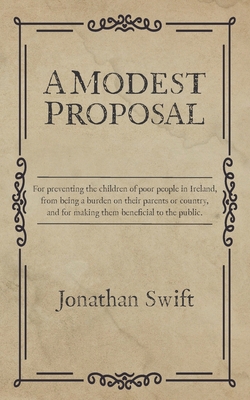A Modest Proposal 177426126X Book Cover