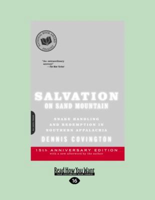 Salvation on Sand Mountain: Snake Handling and ... [Large Print] 1458766276 Book Cover