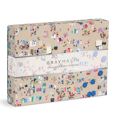 Gray Malin the Beach Two-Sided Puzzle 0735357242 Book Cover