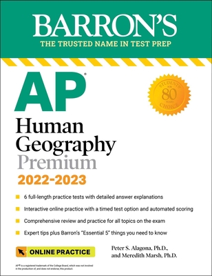 AP Human Geography Premium, 2022-2023: Comprehe... 150626381X Book Cover