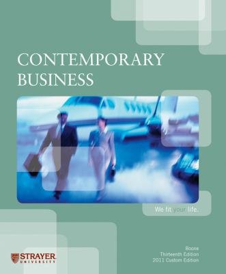 Contemporary Business; 13th Ed. 2011 Custom Edi... 0470878304 Book Cover