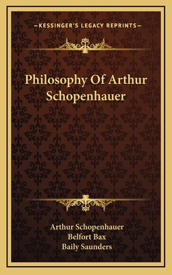 Philosophy Of Arthur Schopenhauer 1164504770 Book Cover