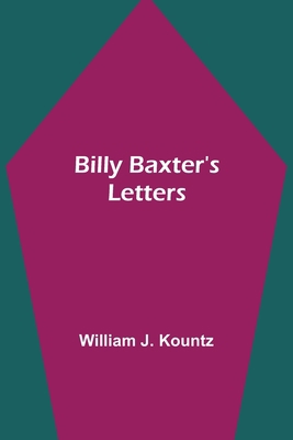 Billy Baxter's Letters 9354940404 Book Cover