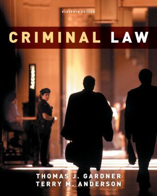 Cengage Advantage Books: Criminal Law 0495916463 Book Cover