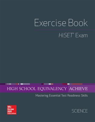 High School Equivalency Achieve, Hiset Exercise... 0076751724 Book Cover