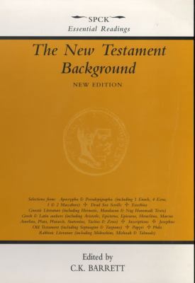 New Testament Background, the - Selected Documents 0281042942 Book Cover