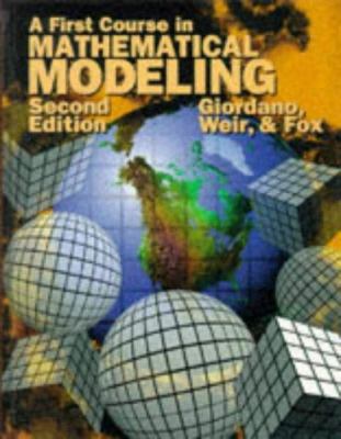 A First Course in Mathematical Modeling 053422248X Book Cover