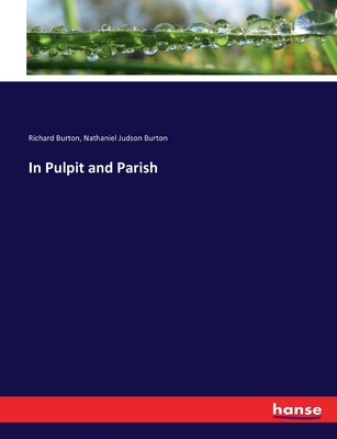 In Pulpit and Parish 3337429440 Book Cover