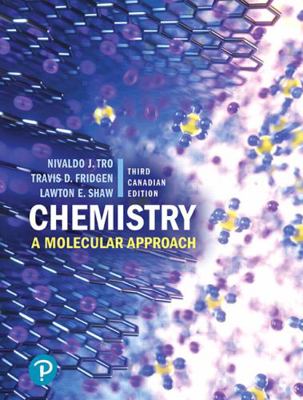 Chemistry: A Molecular Approach, Canadian Edition 0134755383 Book Cover