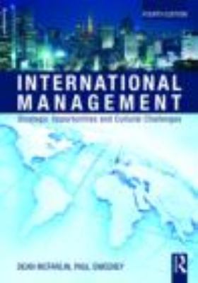 International Management: Strategic Opportuniti... 0415802997 Book Cover