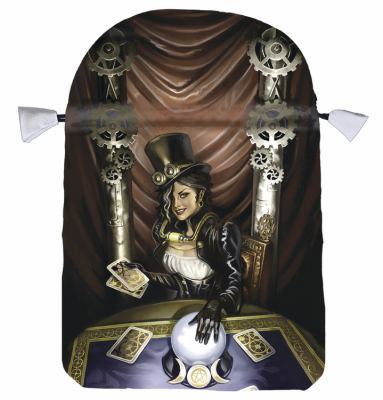 Steampunk Tarot High Priestess Satin Bag 073873571X Book Cover