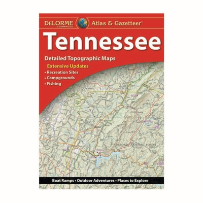 Delorme Atlas & Gazetteer: Tennessee 1946494682 Book Cover