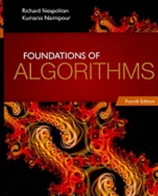 Foundations of Algorithms 0763782505 Book Cover