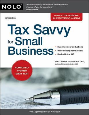 Tax Savvy for Small Business 1413312799 Book Cover