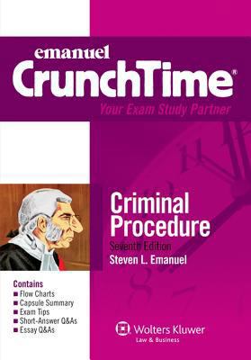 Criminal Procedure (CrunchTime) B007BASUL8 Book Cover