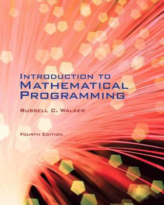 Introduction to Mathematical Programming 1256944688 Book Cover