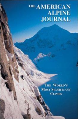 The American Alpine Journal 0930410912 Book Cover