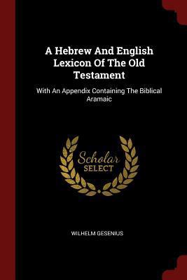 A Hebrew And English Lexicon Of The Old Testame... 1376341336 Book Cover