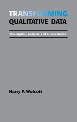 Transforming Qualitative Data: Description, Ana... 0803952813 Book Cover
