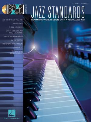 Jazz Standards: Piano Duet Play-Along Volume 30 1423462009 Book Cover