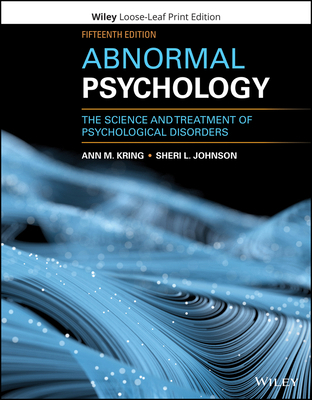 Abnormal Psychology: The Science and Treatment ... 1119705479 Book Cover
